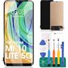 SRJTEK TFT Per Xiaomi 10 Lite 5G LCD Display Kit di riparazione Assemblaggio digitalizzatore touchscreen e parte di ricambio dello schermo per Xiaomi 10 Lite 5G (senza funzione di impronta digitale)