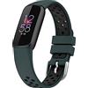 Shieranlee Cinturino di Ricambio per Fitbit Luxe Activity Tracker - Cinturino in Silicone di Ricambio per Cinturini per Orologi Sportivi