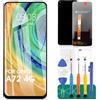 SRJTEK per Oppo A52 4G Schermo LCD per Oppo A72 4G Sostituzione dello Schermo per Oppo A92 4G LCD Display Touch Digitizer Assemblea Parti di Riparazione Kit (Nero, Senza Telaio)