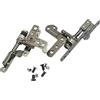 Gintai Set di Cerniere LCD Sinistro+Destro per Lenovo Ideapad 5-15IIL05 | 81YK 5-15ARE05 81YQ 5-15ITL05 82FG, con 8 Viti