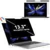 HeeYeal Filtro Magnetico Privacy per Laptop da 13,3 Pollici 16:9, Rimovibile Pellicola Schermo Protezione, Pellicola Anti Luce Blu Antiriflesso Anti Spia per HP/dell/Lenovo/Samsung/ASUS Laptop