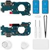 Eonpam Dock ricambi per Samsung Galaxy A33 5G Connettore di Ricarica Porta Caricatore Port Microfono Audio Jack + Kit di Riparazione Sostituzione