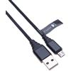 Keple Micro Cavo USB Cavo di Ricarica Rapida Intrecciato in Nylon Piombo Compatibile con Asus MeMo Pad 7, 8, 10, ZenPad 7, 8, S 8.0 Z580C, Z380C, 10 Z300M, Z300C, Z300CA, Z300CG, C 7.0 Z170C, Z170CG | 0.5m