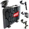 scozzi Supporto per tablet auto (9 cm ventosa), compatibile con Apple iPad, Lenovo, Samsung Galaxy Tab S9 S8 S7 S6 S5e S3 A7 A E P12 P11 Yoga 13 11 M10 M8 FE Air Mini Plus Pro