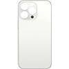 ELLENNE SCOCCA POSTERIORE TELAIO COMPATIBILE PER IPHONE 13 PRO - BACK COVER VETRO NERO BIANCO (Bianco/White)