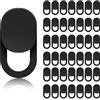 LIQWEI 50pcs Webcam Cover Laptop Camera Cover Cover Sottile Slider Fotocamera Copertura per Computer Cellulare Tablet Laptop Protezione della Privacy (Nero)