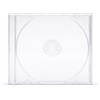 Dragon Trading, custodie trasparenti per CD e DVD, 10,4 mm, con vassoio trasparente, 10 pezzi, qualità professionale
