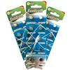 PK Green Eunicell Lot de 100 piles bouton AG3 AKA SG3, LR41, 192/384/392 by Eunicell