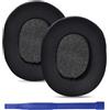 umvowuxa Arctis7 - Cuscinetti auricolari di ricambio in morbido gel di raffreddamento compatibili con cuffie da gioco wireless SteelSeries Arctis9/Arctis7/Arctis5/Arctis3/Arctis1/Arctis Pro (nero)
