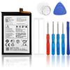 SwarKing Batteria di ricambio compatibile con Alcatel 3X Alcatel 5V, OT-5060A, OT-5060D Alcatel 7 6062W REVVL 2 Plus 6062Z TLp038C7 TLP038C1 con toolkit