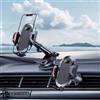 CYBERNOVA Supporto per telefono da auto Supporto per telefono per la presa d'aria del parabrezza dell'auto/per cellulare a mani libere per tutti gli smartphone (X004)