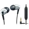 Philips SHE3905SL/00 Cuffie In-Ear con Microfono, Argento