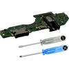 MMOBIEL Connettore di ricarica compatibile con Samsung Galaxy A22 5G 2021 - Connettore di ricarica USB C - con jack audio/microfono/antenna di ricambio - INCL. cacciaviti