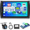 podofo 2G&64G 9 Autoradio Android per VW Beetle 2012-2018 con Carplay Android Auto Wireless, Touchscreen Bluetooth HIFI/RDS/Radio FM, Wifi Navi/Telecamera posteriore AHD/CANBUS