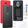 Enkeig Vetro Posteriore per OnePlus 7 GM1900/1901/1903/1905, Nero