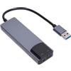 ASHATA Miscelazione della Scheda Audio Stereo Esterno, Adattatore Audio USB 5.1 7.1, Adattatore Scheda Audio USB Riduzione del Rumore per PC Laptop Desktop 98 ME 2000 X P 7 8