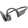 Mojawa Purra Run Cuffie Sportive a Conduzione Ossea, Open-Ear, Impermeabili IP67, Mic AI ENC, Controllo Vocale, Bassi Potenti, Bluetooth 5.3, per Corsa, Ciclismo, Escursionismo e Uso Quotidiano - Nero