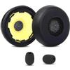 Gobelieve Evolve 75 Cuscinetti sostitutivi per padiglioni auricolari Compatibile con Jabra Evolve 75/75+/75 UC/75 MS Cuffia Cuscinetti auricolari con Pelle proteica