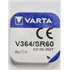 Varta V 364 Silver-Oxide (S) 1.55V non-rechargeable battery - non-rechargeable batteries (Silver-Oxide (S), Button/coin, 1.55 V, 1 pc(s), 18 mAh, 6.8 mm)