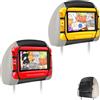 MAGIC SELECT 2X Supporto Poggiatesta per Auto, Supporto Tablet Auto, Supporto Tablet Elastico per Poggiatesta per Tutti i Tablet da 6.5 a 11 Pollici, Compatibile con Tablet iPad, Switch e Fire.
