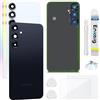 Enkeig Vetro Posteriore per Samsung Galaxy A55 SM-A556, Nero