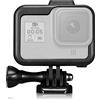 ayex Custodia protettiva per GoPro Hero 8 - Custodia robusta con flash e telaio scorrevole