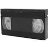 Zunate Detergente per La Testa VCR, Pulizia VHS a Secco Senza Fluido, Riutilizzabile Fino a 50 Volte per Lettori VCR