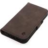 Porter Riley - Custodia in pelle per Google Pixel 9 Pro XL Premium in vera pelle con supporto (marrone cioccolato)