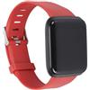 Annadue Smart Watch, Fitness Tracker Orologio Fitness con Schermo da 1,44 con Monitor del Sonno, Contapassi Tracciatori di attività Smartwatch per Uomo Donna, per IOS Android (rosso)