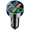 coalwop 66W Caricatore Auto USB C 6 porte USB 3,1 A Caricatore Auto Accendisigari con 2 PD30W + 4 QC3.0 Ricarica Rapida Adattatore per IPhone MacBook Pro iPad Samsung Android Tablet e Altri Dispositivi
