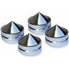 Ricable Custom SK3 (Kit 4 pz) - Spikes Piedini Conici a punta 75 Grammi vite M8