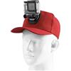 CERFFOOL Cappello da baseball con supporto per GoPro Hero 13 12 DJI Osmo Action 6 5 Pro 4 supporto fotocamera Action Camera Accessori Supporto a sgancio rapido (rosso)