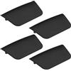 The Lord of the Tools 4 pezzi Controller Touchpad Cover Compatibile con controller PS5 BDM-010 Modello DIY Sostituzione Regolatore Touch Pad Copertura Plastica Nero
