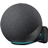 Cozycase Supporto da parete per E 4° Gen & Home Mini - Supporto con gestione dei cavi in metallo (nero)