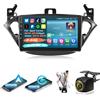 ETLFUCyber [2G+64G] Android 13 Autoradio per Opel Corsa 2015-2019/Opel Adam 2013-2016 con Senza Fili Carplay e Android Auto, Autoradio Touchscreen da 9 Pollici con WiFi/GPS/FM RDS/Bluetooth+AHD Retrocamera