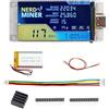 Binghe NerdMiner V2 Pro 307KH/S T Display S3 Bitcoin Solo Lottery Bitcoin BTC Miner con Batteria/Schermo a colori TFT da 1,9″ ESP32-R8 Basso consumo energetico Compatibile con NerdMiner v2（V1.6.01 Versioni）