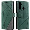 SONWO Cover per Realme C3 /Realme C3i, Flip Caso in PU Pelle Case Cover Portafoglio Custodia per Realme C3 /Realme C3i, [Kickstand] [Slot per Schede], Verde