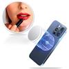 Kiorafoto Specchio magnetico per aereo selfie per iPhone 17 air 16 15 14 13 12 Pro Max Plus per custodia per telefono Mag-safe - Specchio sottile per trucco per selfie Vlogging Streaming Bianco
