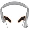 SOULWIT Nano Cloth ProFlight Cuscini Laterali per Bose ProFlight Serie 1/2 Aviation Headset, Ricambio Cuscini per la Testa con Schiuma ad Alta Densità, Durevole - Nero