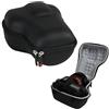 Hermitshell Custodia protettiva Viaggi EVA trasporto dimensioni della copertura del sacchetto borsa compatta per Canon EOS 7D 6D 5D Mark II III 5DS R EF 24-105mm f/4 F4 L IS USM EF 24-70mm f/2.8L II USM DSLR lenti Kit