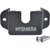 HYSHIKRA Cavezza per radio, Walkie Talkie portatile Lautsprecher Clip Haken, Cavezza per radio mobile Mikrofon, Cavezza 3 in 1 compatibile con Baofeng Quansheng Motorola e Radio CB (Nero)