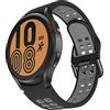 OVERSTEP Compatibile per Samsung Galaxy Watch 4 Cinturino 40mm 44mm/Galaxy Watch 4 Cinturino Classico 42mm 46mm 20mm Cinturino in Silicone Morbido Cinturino Sportivo Per Donna Uomo