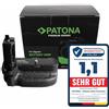 PATONA Impugnatura verticale Premium per Sony A9 II A7 IV A7R IV (come VG-C4EM) con telecomando 2,4G - vano per 2x NP-FZ100 - comandi verticali per ritratti, eventi e lunghe sessioni
