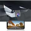 FITCAMX Dash Cam Compatibile con VW ID.3 2020-2026/Cupra Born, 4K Volkswagen registratore per auto in stile OEM integrato WiFi, video UHD 2160P, visione notturna, G-Sensor, con scheda da 64 GB