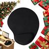 coalwop Tappetino Mouse Ergonomico e Confortevole con Poggiapolsi 23 X 26 cm Antiscivolo Impermeabile Tappetino Mouse Poggiapolsi Morbido per Tutti i Mouse per Ufficio Casa Computer Laptop