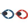 Miokycl Antenna Mini Loop Portatile Anti-interferenza con Ciambella AM MW SW da 2 Pezzi per Radio a Onde Corte