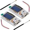 DIYmalls 868MHz Lora V3 Modulo ESP32 OLED Board + 7cm Lora Antenna per Meshtastic LoRawan IOT (Confezione da 2), Not per Heltec V2