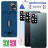 Eonpam Scocca Vetro Posteriore Sostituzione per Xiaomi Redmi Note 11 PRO+ Plus 5G Originale Back Cover Coperchio Copribatteria con Vetro Fotocamera+Kit di Riparazione(Verde)
