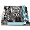 XUMIUZIY H61 LGA 1155 Motherboard, MicroATX Computer Motherboard, Dual DDR3, HDMI/VGA, 1000m LAN, SATA 2.0, USB 2.0, M.2 NVME/NGFF, per Socket I3/i5/i5 LGA1155