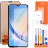 AGCUT Schermo LCD per Galaxy A34 5G, display LCD per Samsung A34 5G SM-A346E SM-A346B SM-A346M, sostituzione dello schermo Digitizer Screen Assembly con kit di riparazione (nero incluso, senza impronte
